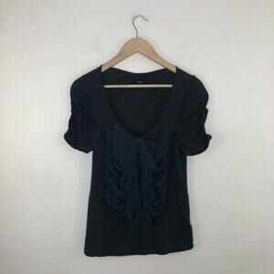 Anthropologie Deletta Once and Always Chiffon Tee Size Medium